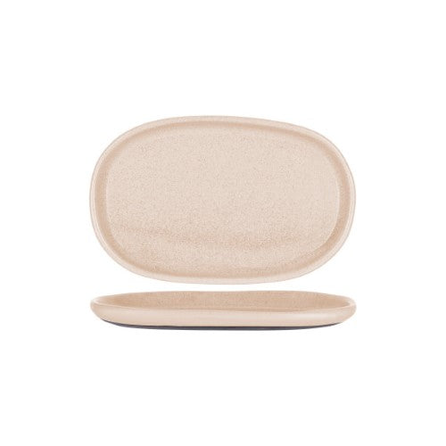 Naturals Sierra Beige Oval Plate 310x200mm - Tablekraft - Set of 3