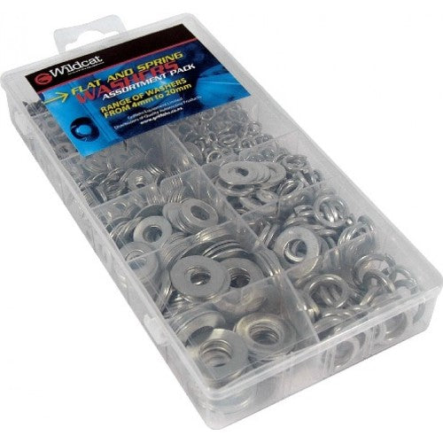 Flat and Spring Washer Assortment - Wildcat