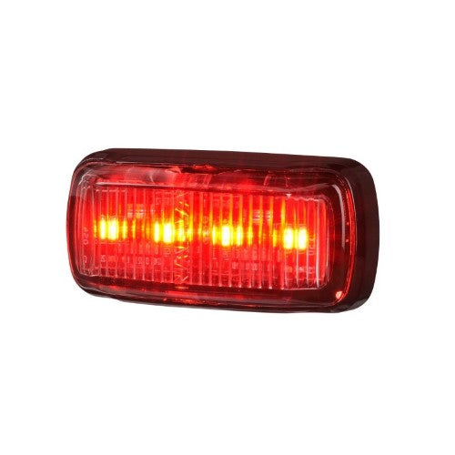 9-33V MDL63 LED REAR END OUTLINE MARKER RED 0.5M BLACK BASE