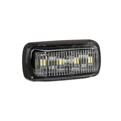 9-33V MDL64 LED FRONT MARKER WHITE 0.5M BLACK BASE