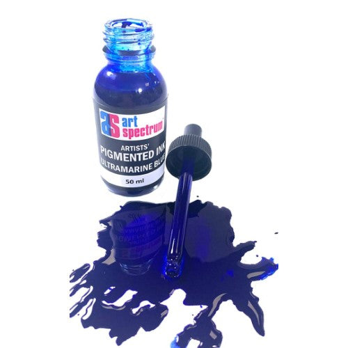 Art Spectrum Pigmented Inks 50ml ULTRA BLACK