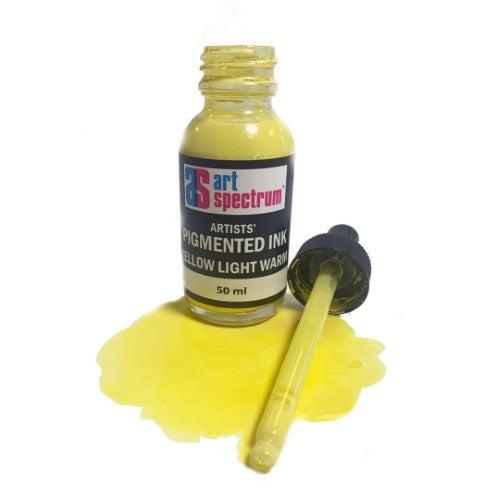 Art Spectrum Pigmented Inks 50ml YELLOW LIGHT WARM