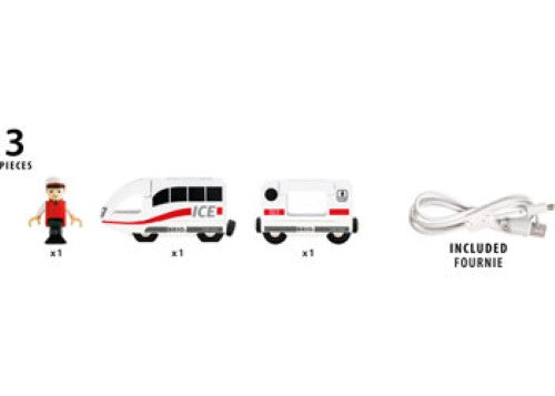 BRIO - ICE Rechargeable Train 3 pieces