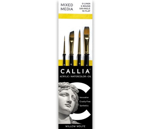 Willow Wolfe Callia All Media Cityscapes Brush SetCityscapes Set