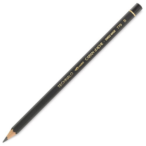 Caran d'Ache Technalo PNC 779 Water Soluble Graphite Pencils - B (Set of 3)