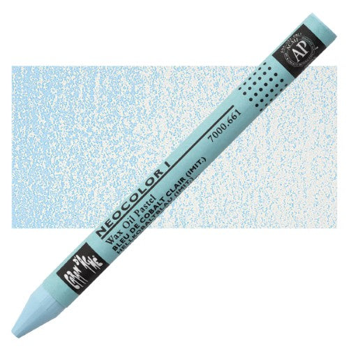 Caran d'Ache Neocolor 1 Wax Oil Pastels COB BLUE 5%