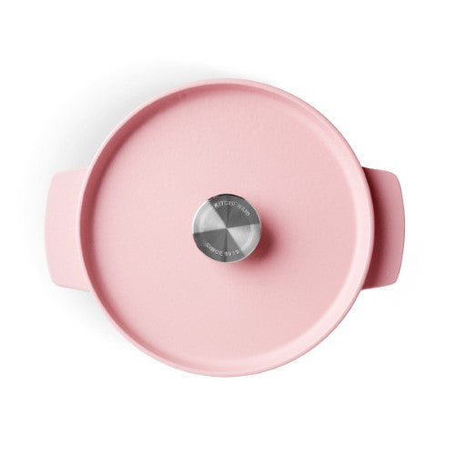 Dried Rose Covered Round Casserole 26cm/5.2L - KitchenAid