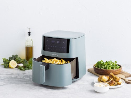 GreenPan Bistro Airfryer 1 basket 7.2L- Smokey Blue - GreenPan