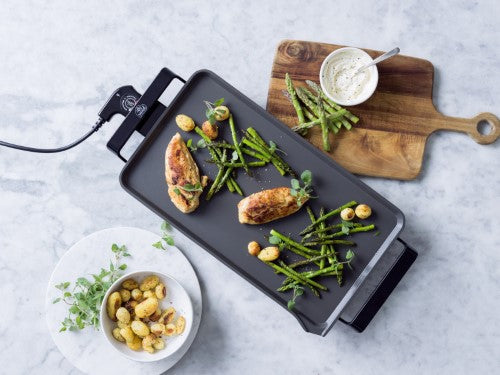 Teppanyaki Grill- Black (550x260x95 mm) - Greenlife