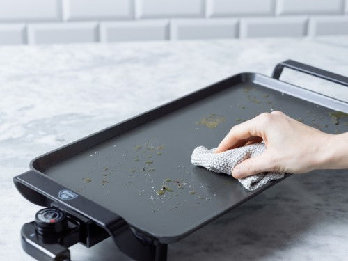 Teppanyaki Grill- Black (550x260x95 mm) - Greenlife