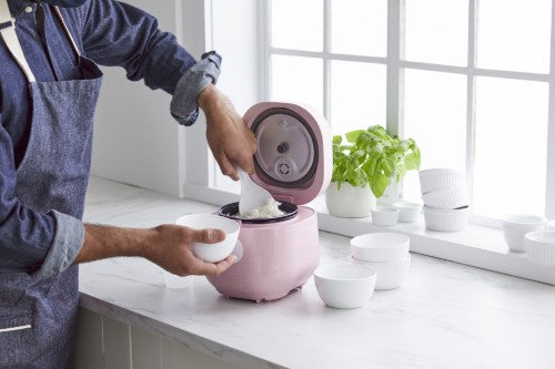 Rice Cooker- Pink 4cups/1,2L - Greenlife