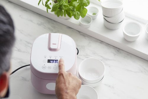 Rice Cooker- Pink 4cups/1,2L - Greenlife