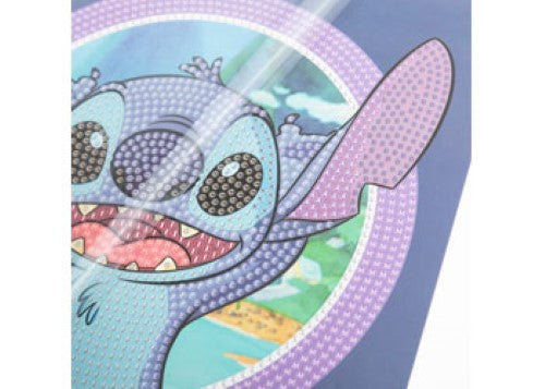 Stitch 18x18cm Crystal Art Card