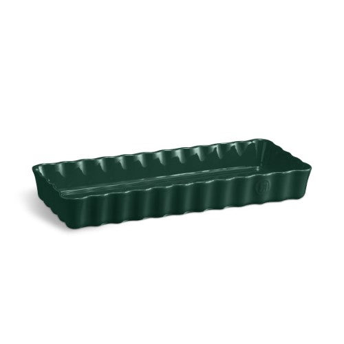 Slim Rectangular Tart Dish - Cedar - Emile Henry