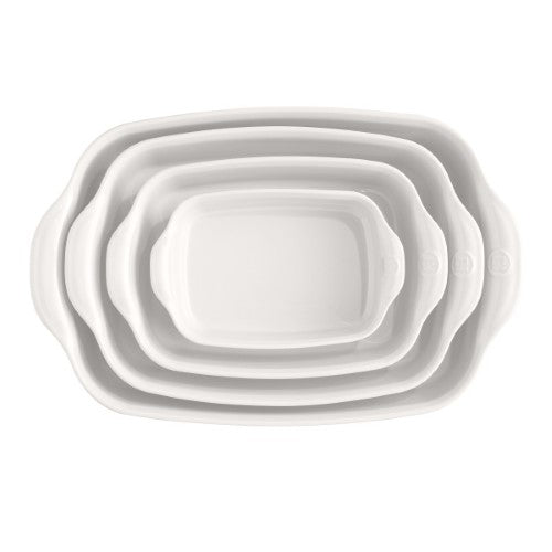 Medium Rectangular Oven Dish - Flour - Emile Henry