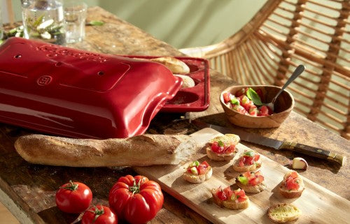 Baguette Bread Baker - Burgundy - Emile Henry