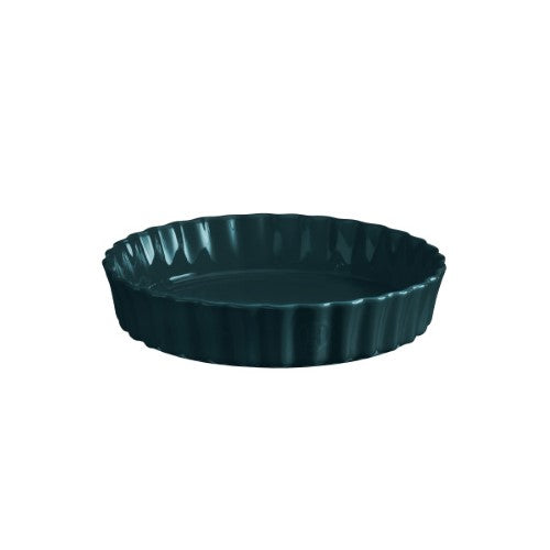 Deep Flan Dish 24 cm - Blue Ocean - Emile Henry