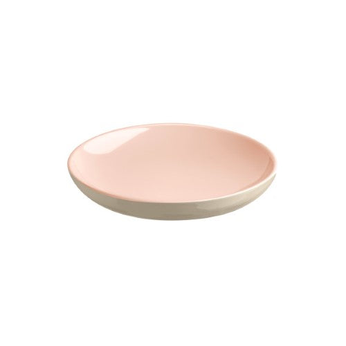 Deep Plate 20cm - Powder Pink/Ivory - Emile Henry - Set of 4