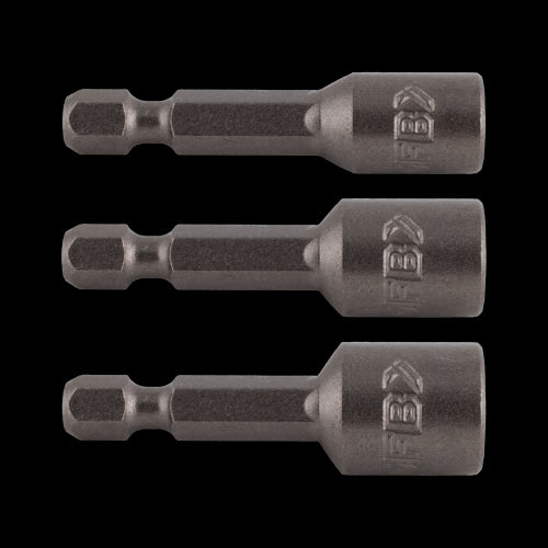 GFB 3pc Magnetic Nutsetter Set (1/4", 5/16", 3/8" x 45mm)