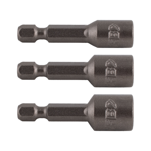 GFB 3pc Magnetic Nutsetter Set (1/4", 5/16", 3/8" x 45mm)