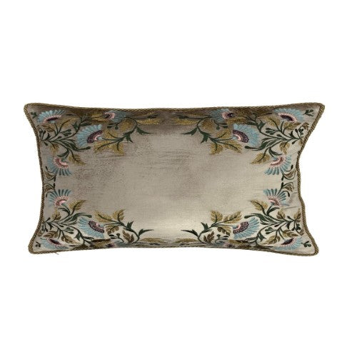 Cushion Cover - Hand Embroidered - Multi Coloured 60cm
