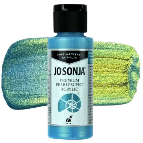 Jo Sonja 60ml Pearlescent Paints BLUE