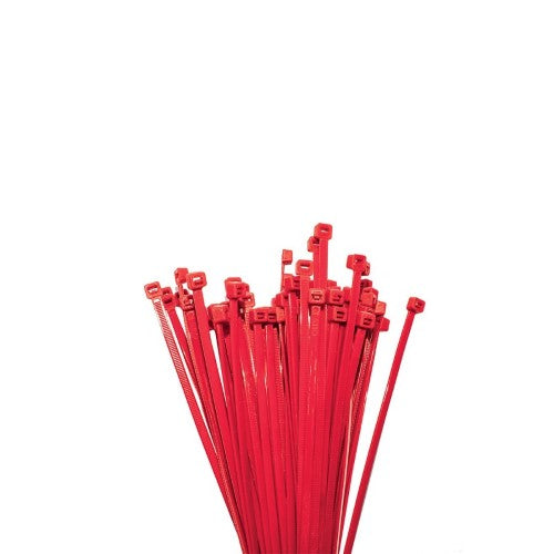 150MM X 3.6MM RED CABLE TIE
