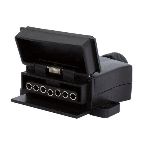 7 PIN FLAT FEMALE LED TRAILER SOCKET