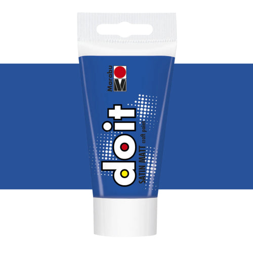 Marabu Do It 75ml Craft Paints 052 Medium Blue