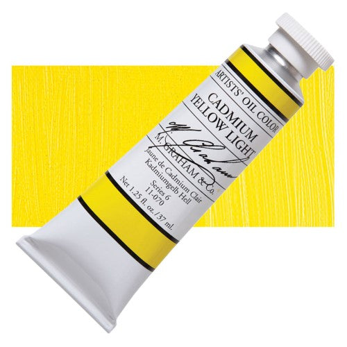 M Graham 37ml Artists' Oil Paints CADMIUM YELLOW LIGHT