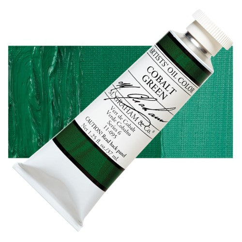 M Graham 37ml Artists' Oil Paints COBALT GREEN