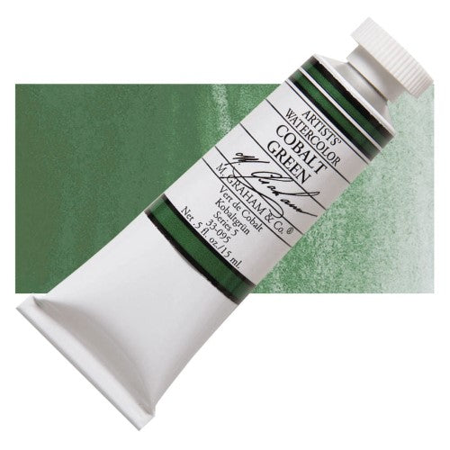 M Graham 15ml Artists' Watercolour Paints COBALT GREEN