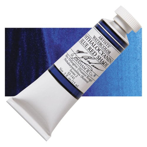 M Graham 15ml Artists' Watercolour Paints PHTHALO BLUE RD SHAD