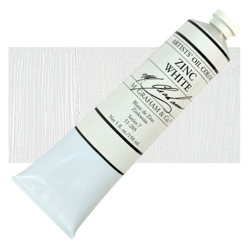 M Graham 150ml Artists' Oil Paints ZINC WHITE