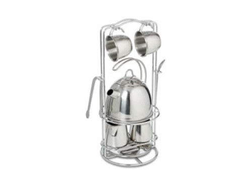 Melissa & Doug - Stainless Steel Tea Set