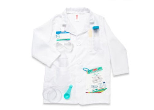 Melissa & Doug - Scientist Costume Set - Pack of 3