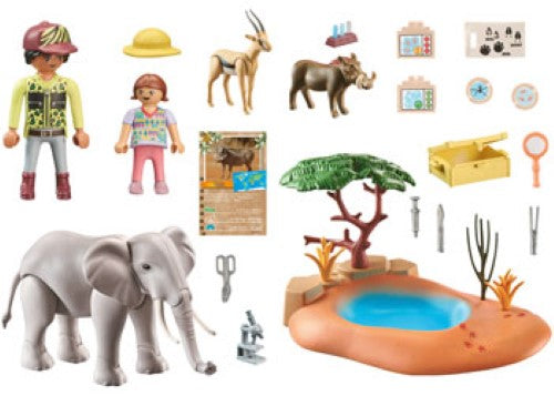 Playmobil - Elephant (with water shoot mechanism)