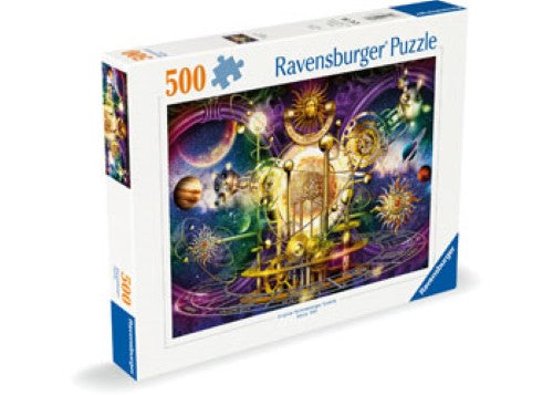 Puzzle - Ravensburger- Golden Solar System Puzzle 500p