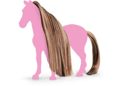 Schleich - Haare Beauty Horses Brown-Gold