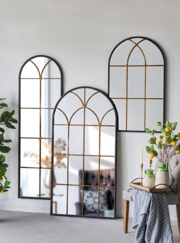 Antiqued Wall Mirror - 189cm