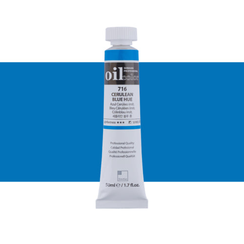 ShinHan Professional 50ml Oil Paint CERULEAN BLUE HUE