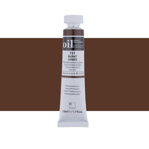 ShinHan Professional 50ml Oil Paint BURNT UMBER