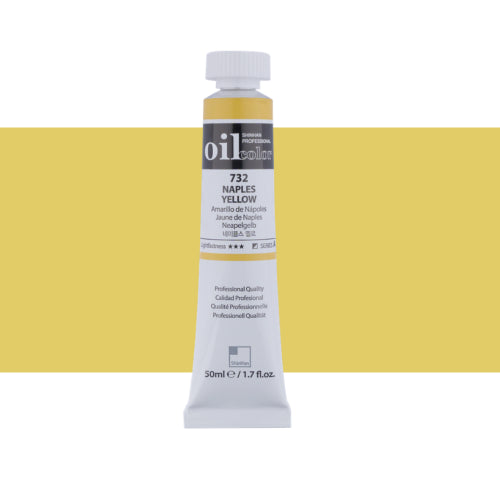 ShinHan Professional 50ml Oil Paint NAPLES YELLOW