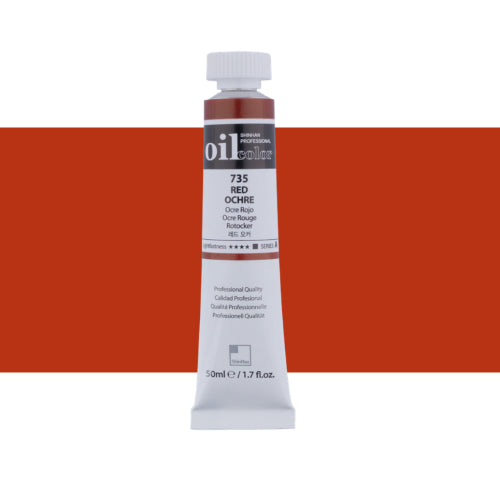 ShinHan Professional 50ml Oil Paint RED OCHRE