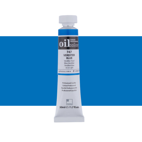 ShinHan Professional 50ml Oil Paint VERDITER BLUE