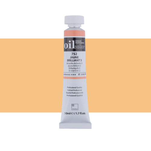 ShinHan Professional 50ml Oil Paint JAUNE BRILLIANT 3