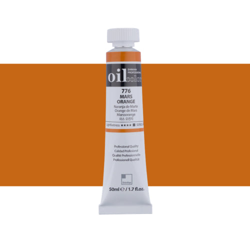 ShinHan Professional 50ml Oil Paint MARS ORANGE