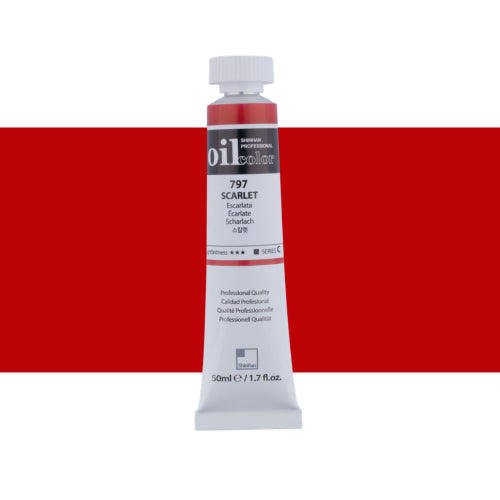 ShinHan Professional 50ml Oil Paint SCARLET