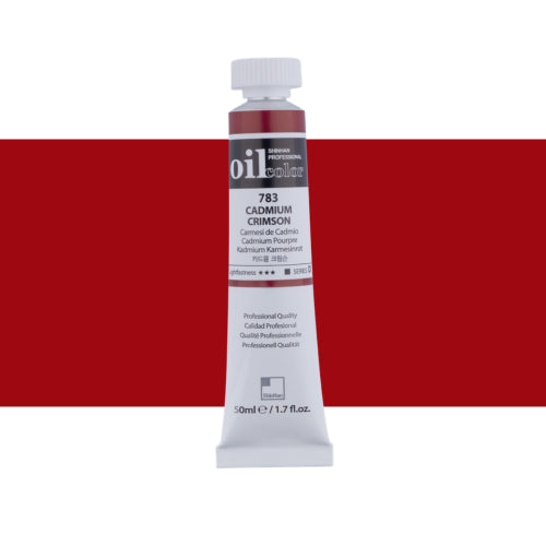 ShinHan Professional 50ml Oil Paint CADMIUM CRIMSON