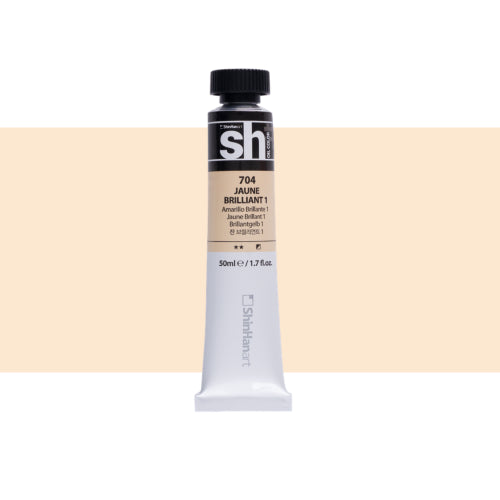 ShinHan SH 50ml Oil Colour Paints JAUNE BRILLIANT 1